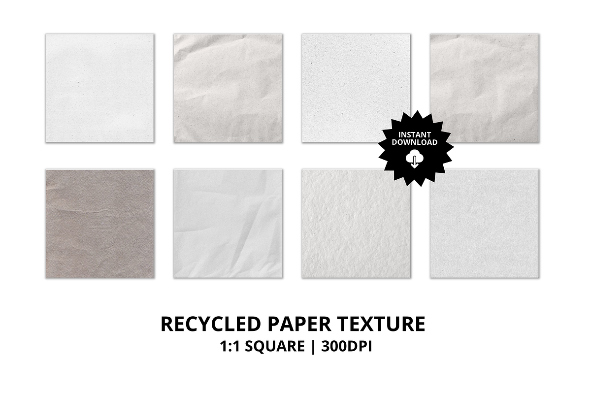 Recycled Paper Texture Bundle, a Texture Graphic by Wicked Creative (Photo 2 of 8)