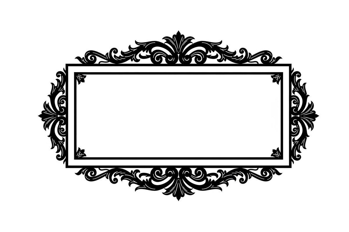 Vintage Ornament Frame Vector Bundle, an Illustration by Creativeshirt (Photo 13 of 51)