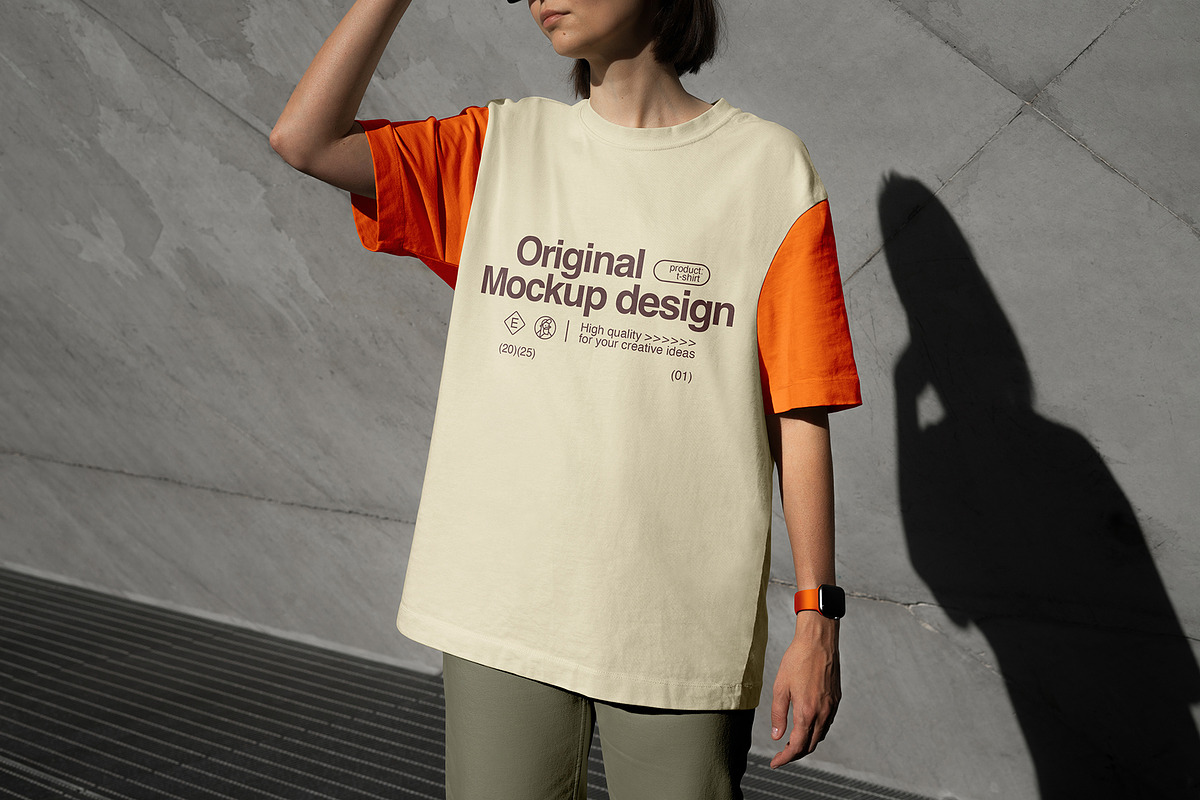 T-Shirt Mockup Bundle – 4 Scenes, a Shirt Mockup by eezo (Photo 4 of 14)