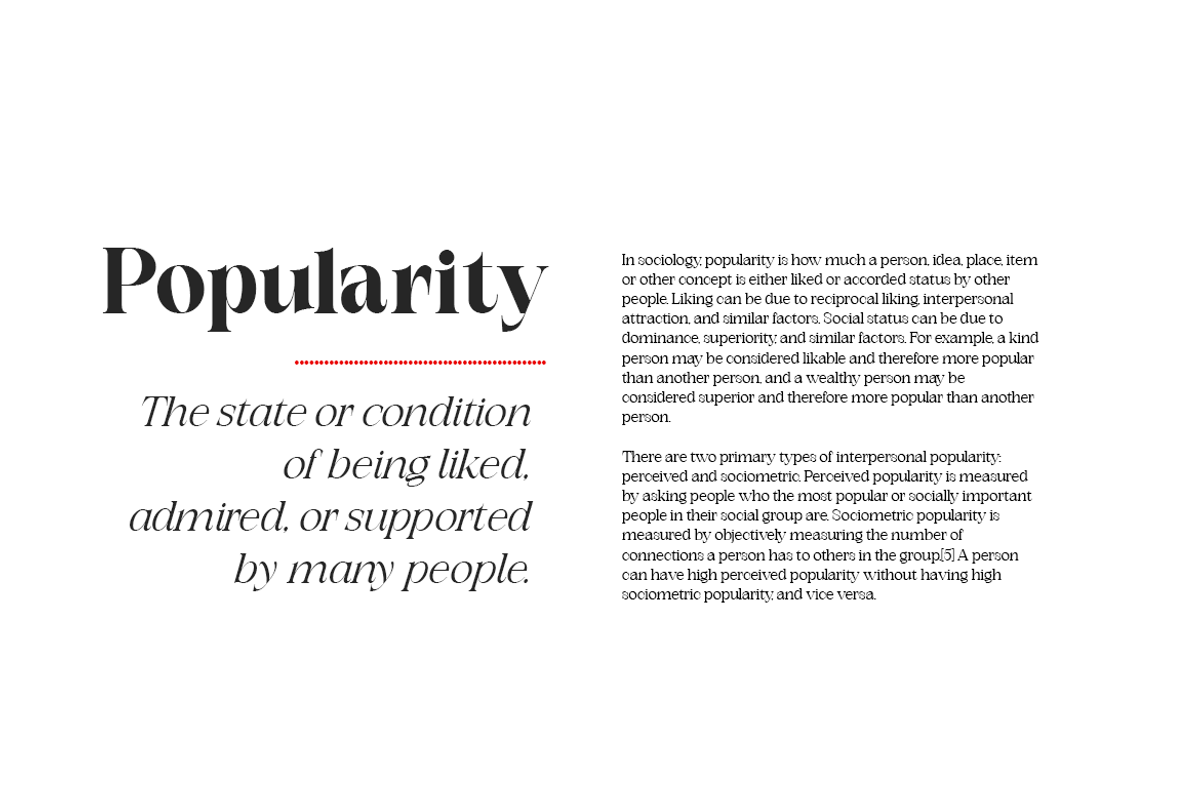 Exactly // Font Serif Family, a Serif Font by artisans (Photo 4 of 7)