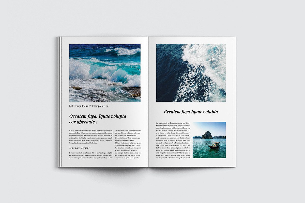 Canva Magazine Template, a Magazine Template by creathrivestudio (Photo 9 of 19)