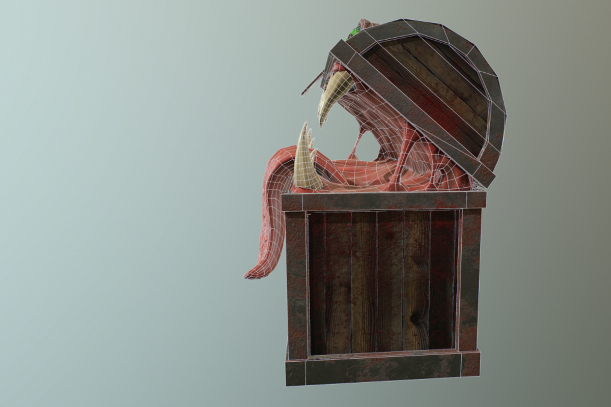 Monster chest PBR, a Characters & Person 3D Model by en3my71 (Photo 7 of 11)