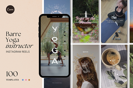 Barre Yoga Faceless Reels Bundle