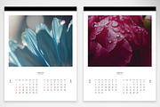 Elegant Flower Photo Calendar 2026, a Print Template by McLittle Stock (Thumbnail 4 of 4)
