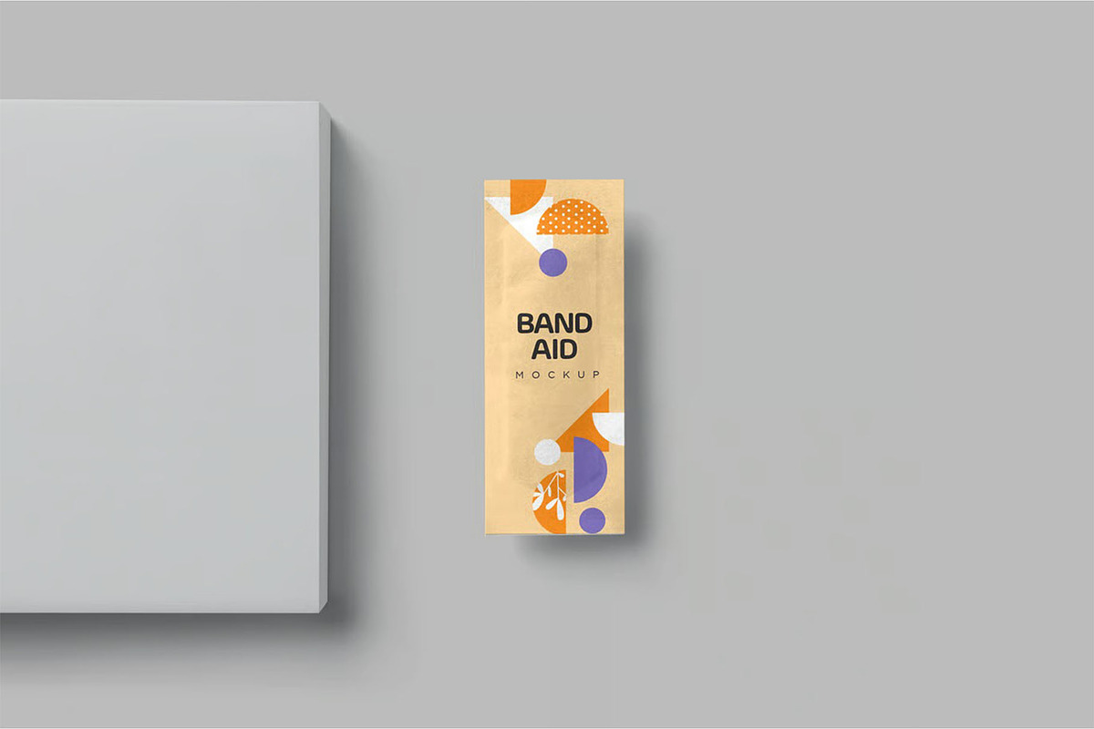 Band Aid Mockups, a Product Mockup by megostudi0 (Photo 2 of 6)