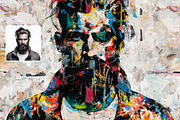 Abstract Painter - Abstract Portrait, an Action Add-On by DesignRocket (Thumbnail 4 of 10)