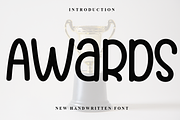 Awards, a Serif Font by FreshTypeINK (Thumbnail 1 of 8)
