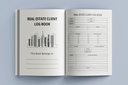 Real Estate Client Log Book, a Print Template by Book2bees (Thumbnail 4 of 4)