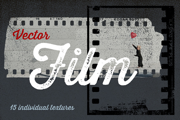 15 Vector Film Textures preview 8