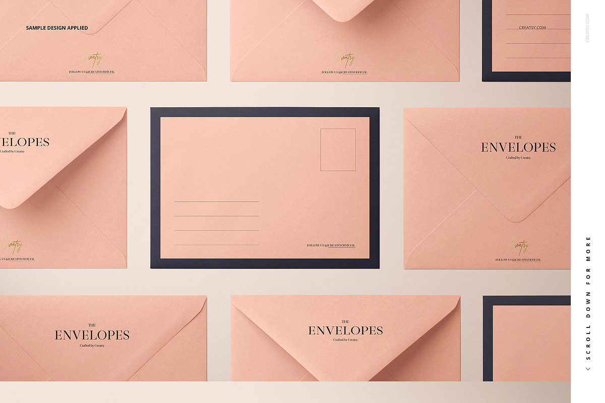 Envelopes & Cards Mockup Bundle, a Stationery Template by creatsy5 (Photo 6 of 18)