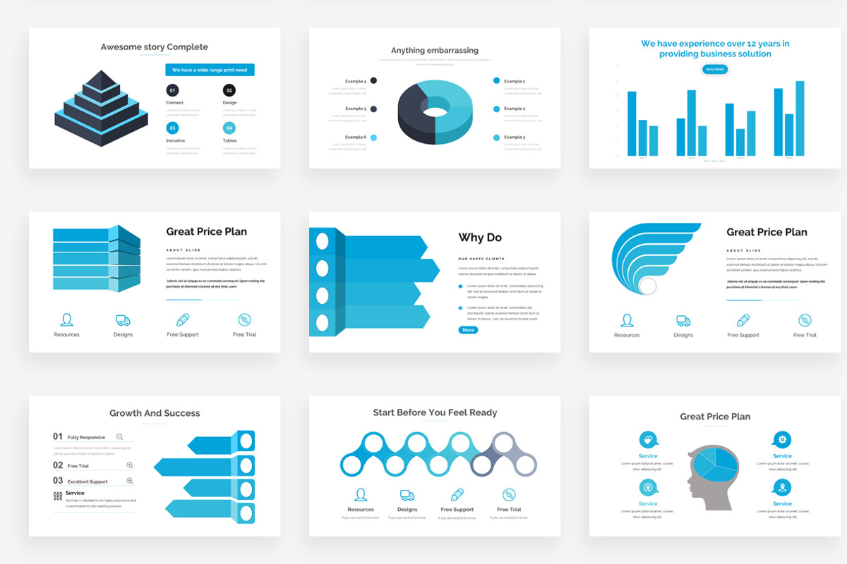 Active Powerpoint Bundle FULL IMAGES, a Presentation Template by One Percent Studio (Photo 13 of 30)
