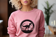 Black Silhouette Dinosaurs Bundle, an Animal Illustration by Bubble Pixel (Thumbnail 4 of 5)