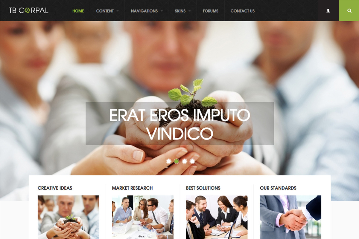 Business Drupal Theme TB Corpal, a Websites & App Template by ThemeBrain