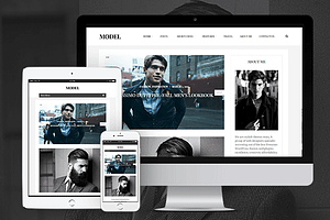 Model - Stylish Wordpress Blog theme