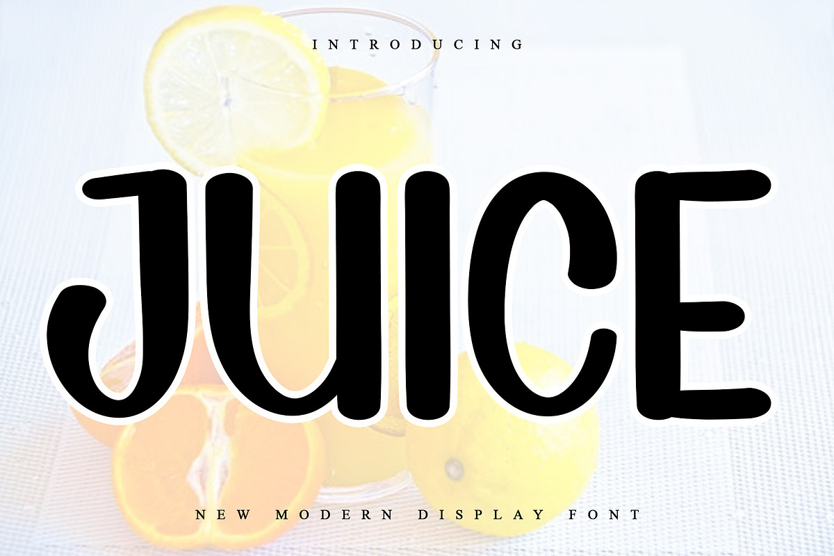 JUICE, a Handwritten Font by InermediaSTUDIO (Photo 1 of 6)