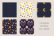 Solar system. Cute Planets Clipart, a Decorative Illustration by LukaJreym (Thumbnail 7 of 12)