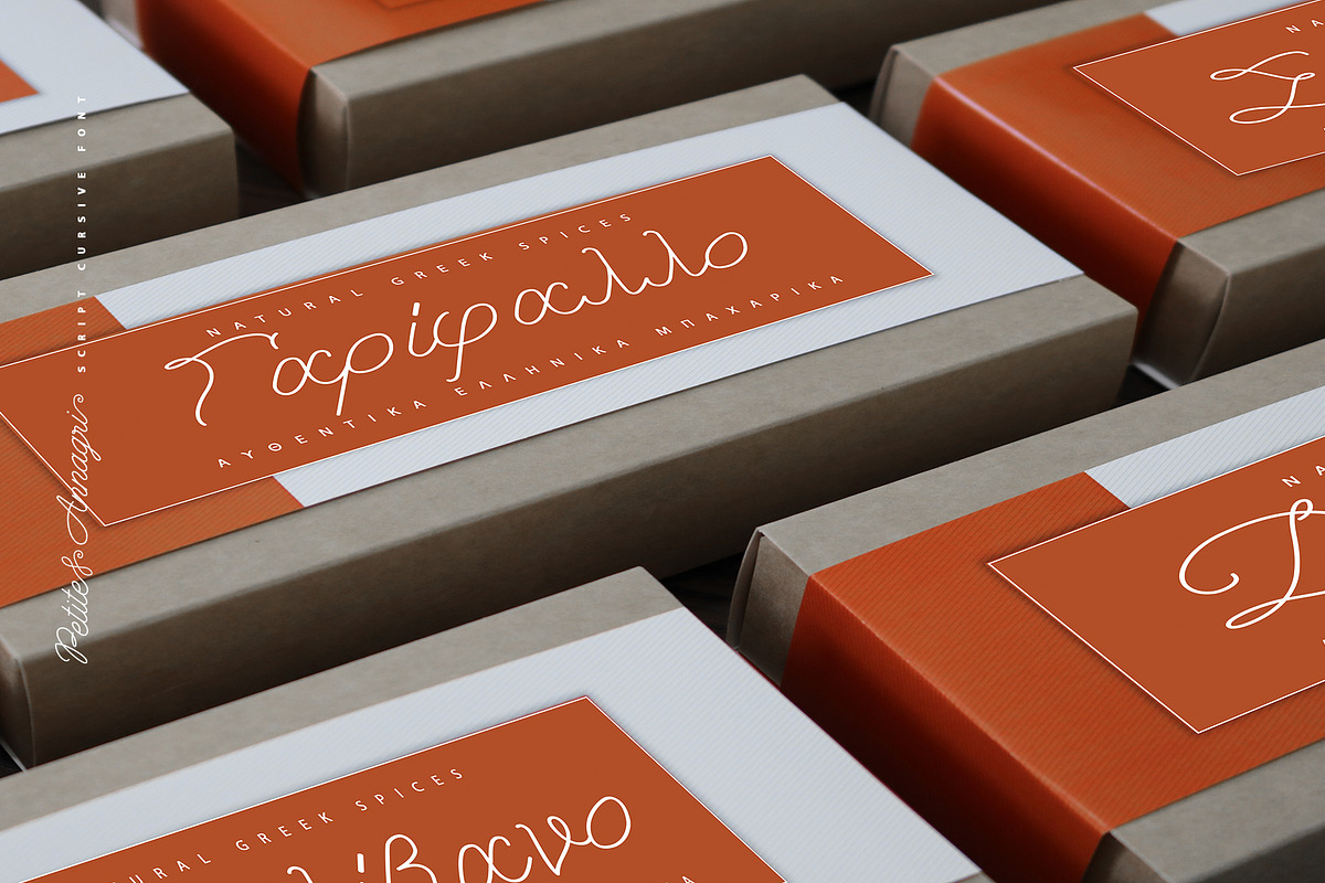 Petite Annagri Cyrillic Greek font, a Script Font by IraDvilyuk (Photo 16 of 20)