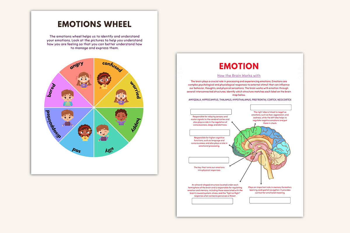 Emotion Processing Worksheets preview 4