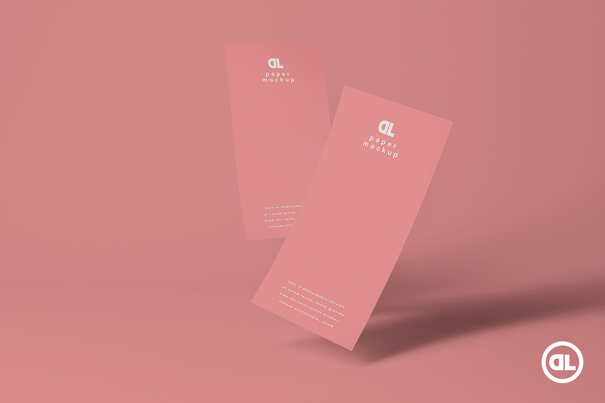 DL Flyer Mockup, a Print Template by Defa Visual (Photo 3 of 11)