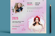 Winter Fashion Flyer Layout, a Flyer Template by MightyDesign (Thumbnail 3 of 8)