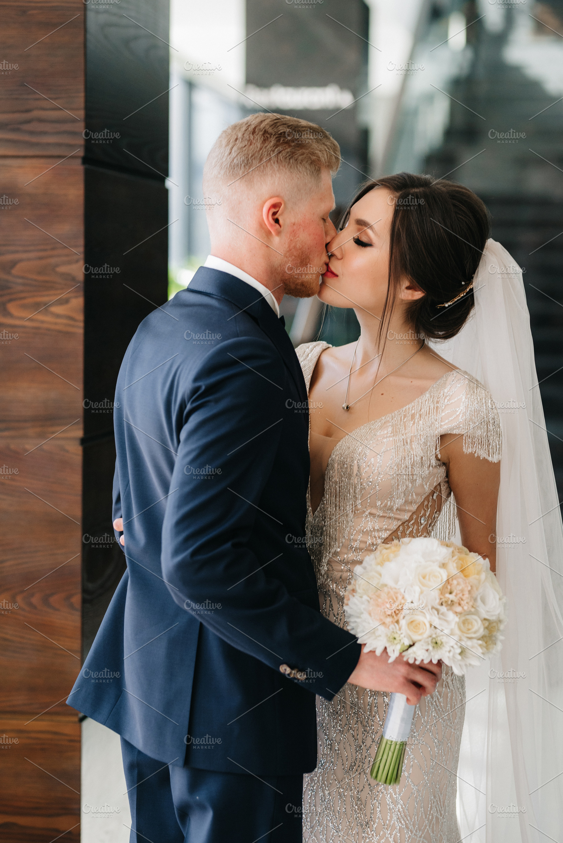 first meeting of the bride and groom, a Person Photo by Weddings, People, Travel