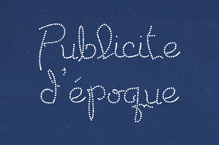 Publicite d'epoque