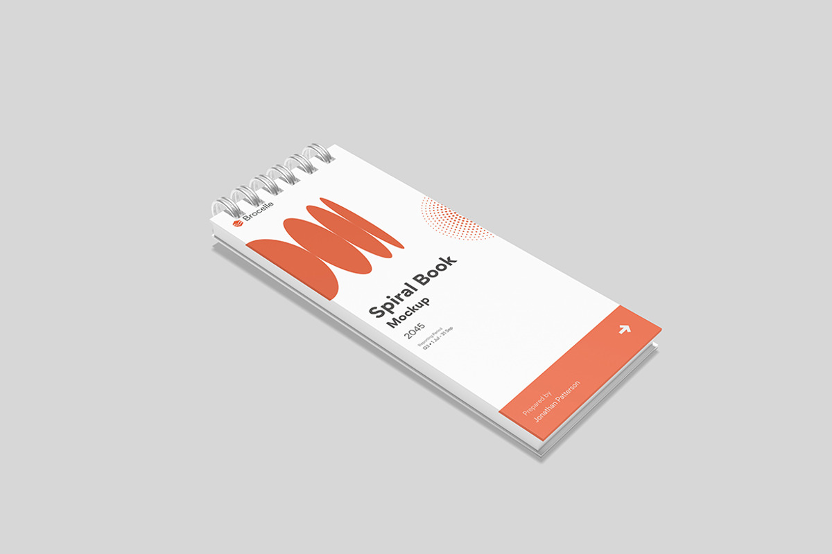 Spiral Book Mockup, a Books & Magazine Mockup by Twins_studio (Photo 4 of 5)