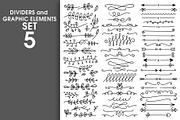 Big Vector Arrows and Dividers Set, a Decorative Illustration by Pingebat (Thumbnail 6 of 6)