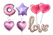 Balloons, an Illustration by YuliaBiser (Thumbnail 2 of 4)
