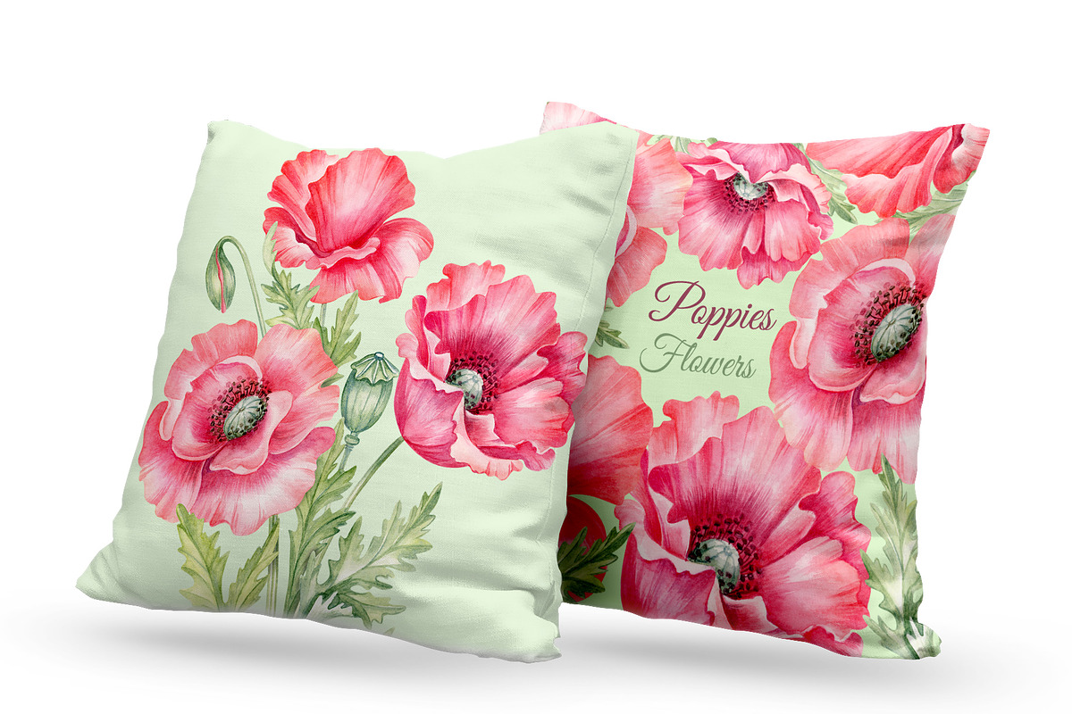 Wild flowers bundle, set Wildflowers, a Texture Illustration by MarinadeArt (Photo 7 of 8)
