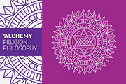 Set of Sacred Symbols and Patterns, an Illustration by Zhurov (Thumbnail 5 of 9)
