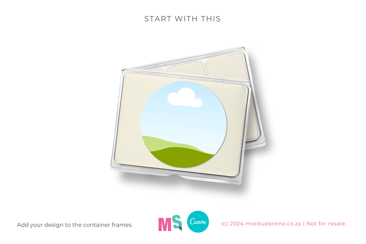Wax Melts Canva Mockup Set - 6 piece, a Packaging Mockup by Mockup Scene (Photo 11 of 16)