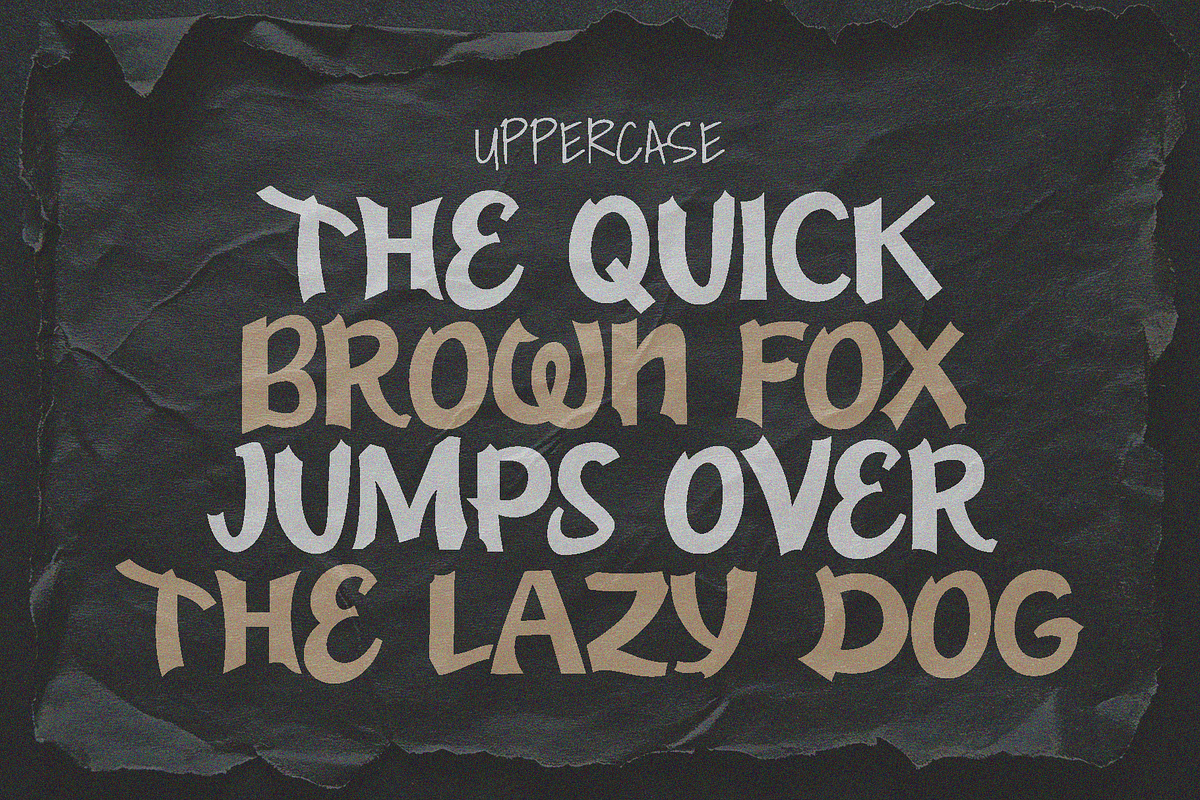 Weoqios Vintage Font, a Handwritten Font by Erifqizefont (Photo 5 of 11)