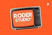 RODER – Modern Geometric Sans Serif, a Sans Serif Font by Dipto design (Thumbnail 3 of 5)