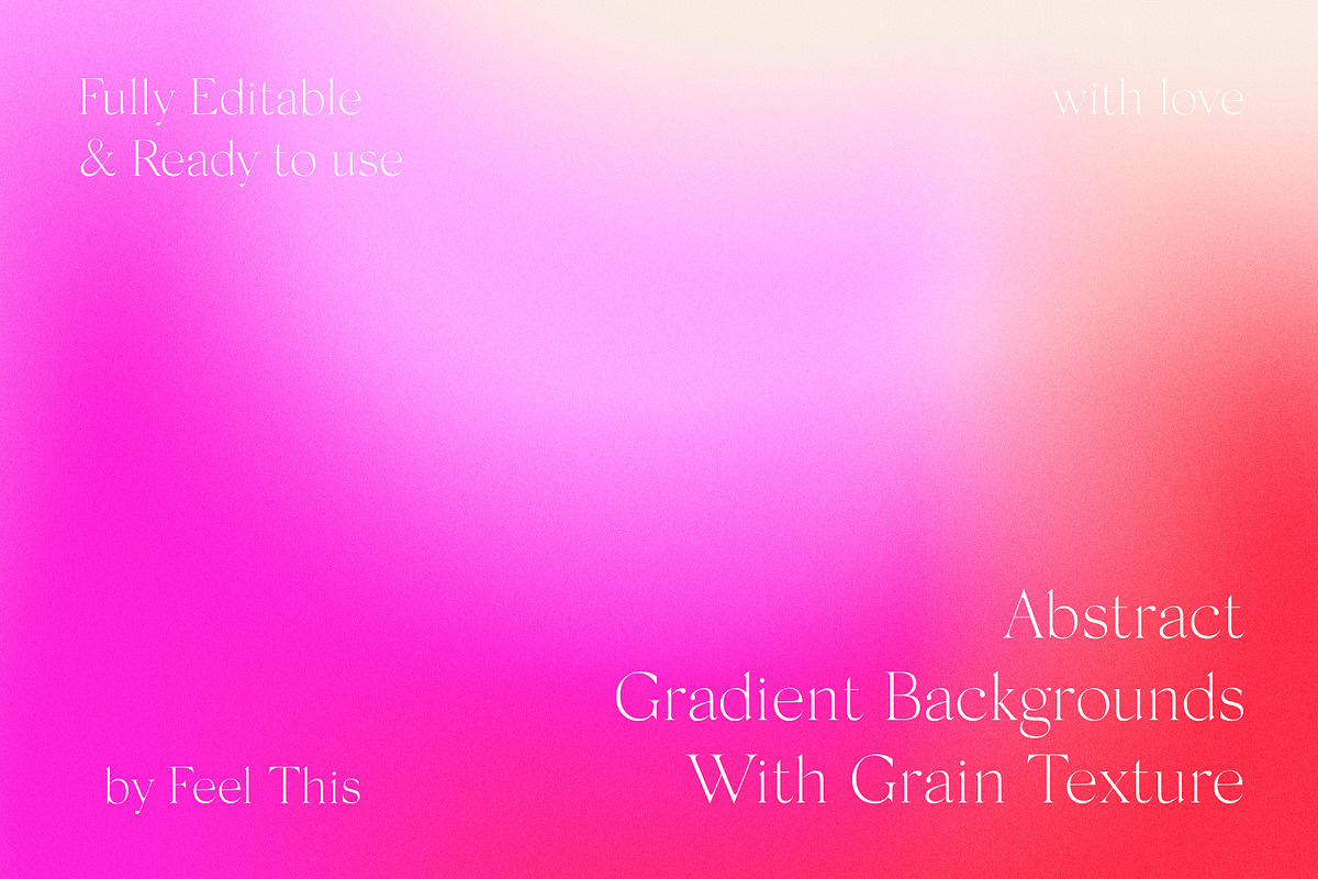 Abstract Grainy Gradient Textures PS, an Object Graphic by Feel This (Photo 8 of 19)