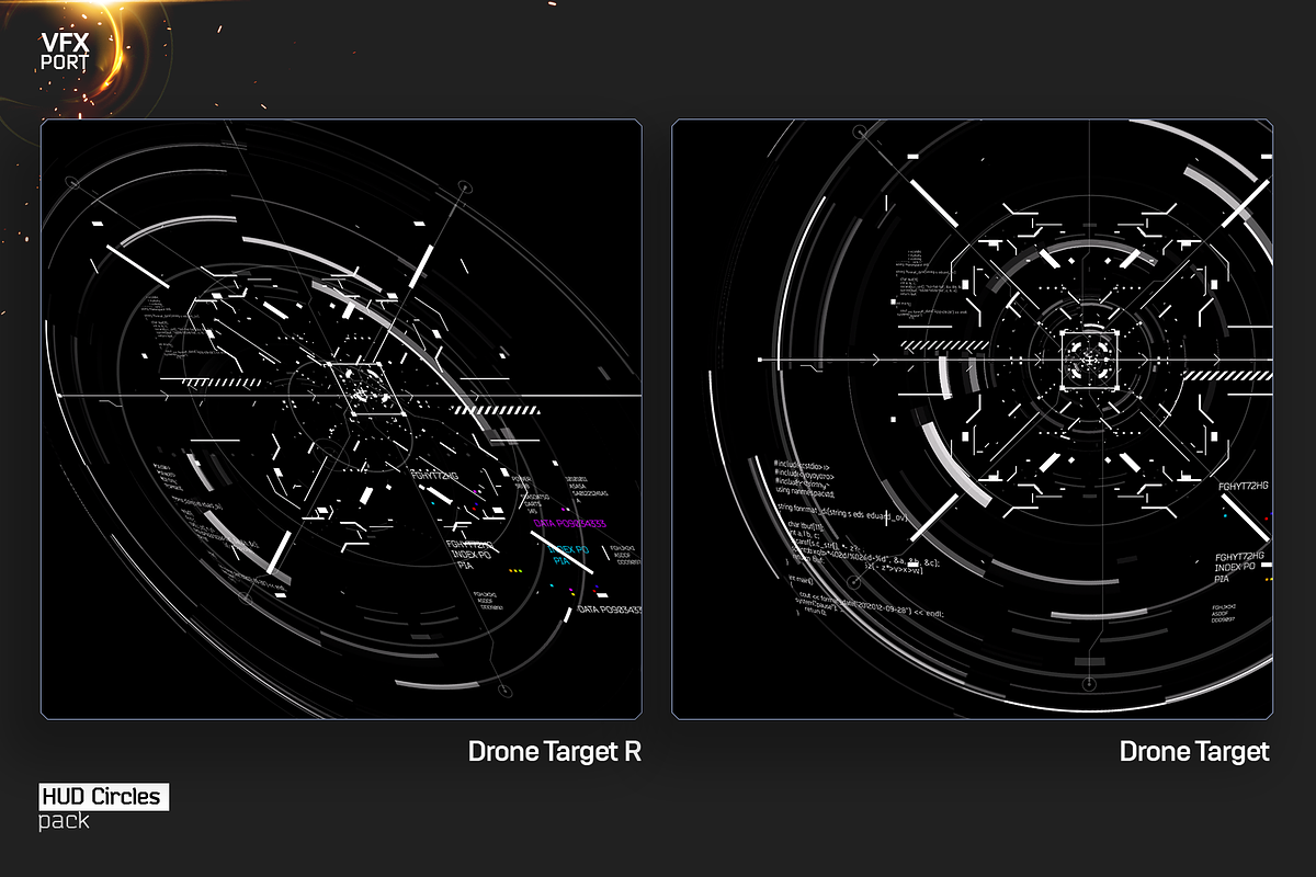 20 HUD Circle Pack, an Object Graphic by GothLab (Photo 6 of 14)