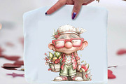 Summer Funny Grandma Clipart Bundle, an Illustration by SVGArt (Thumbnail 8 of 9)