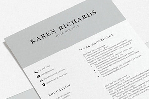 InDesign Professional CV Template