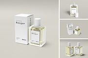 Bottle Perfume Mockup, a Packaging Mockup by xavier_studio (Thumbnail 1 of 5)