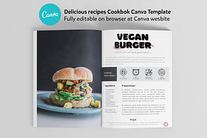 Canva Recipes CookBook Template