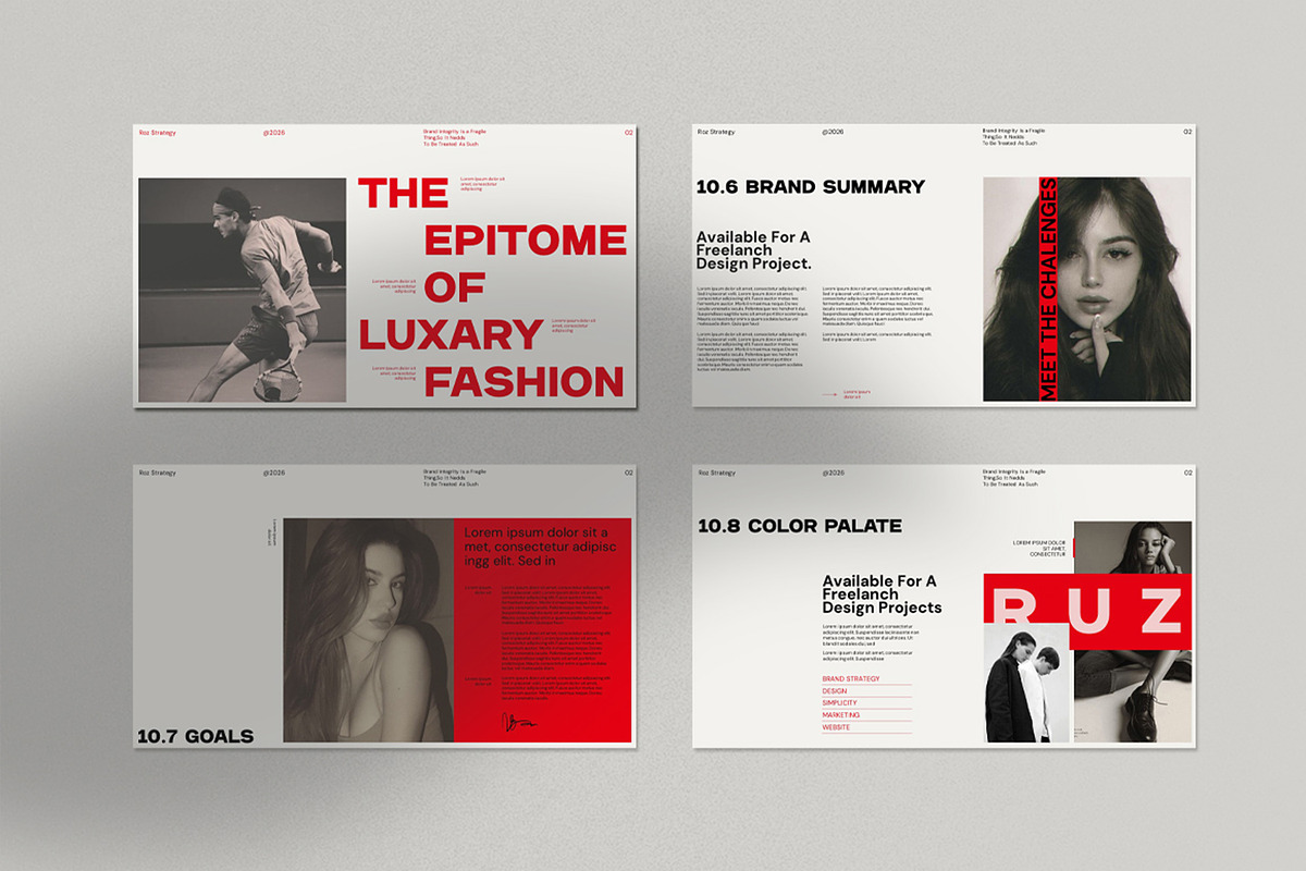 Brand Strategy Presentation, a Presentation Template by Dream-Lab (Photo 4 of 9)