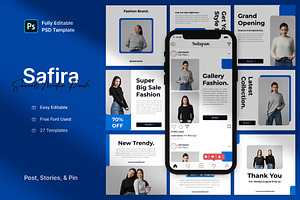 Safira - Fashion Social Media Pack
