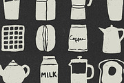 Coffee Break: 70 Coffee & Bakery Set, a Food Illustration by Veyla (Thumbnail 5 of 14)