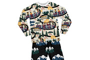 Christmas Set- “Toy Train Adventure”, a Pattern Graphic by D.O.C Gallery by Carla (Thumbnail 8 of 12)