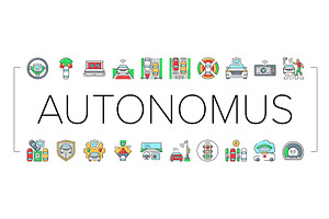 autonomous vehicle self driving, a Technology Illustration by pikepicture