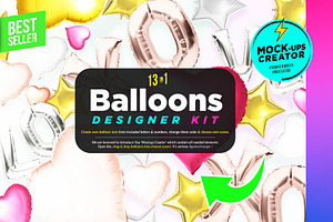 Balloons Designer Kit Mock-upd