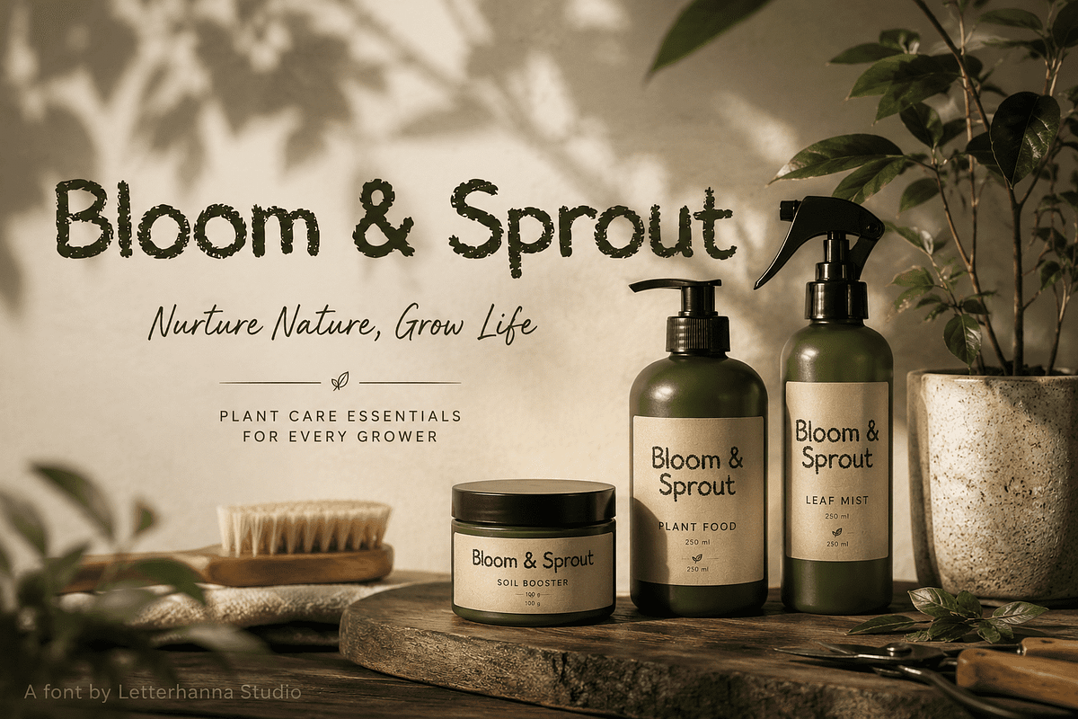 Munchee Playful Chalk Textured Font, a Handwritten Font by Letterhanna Studio (Photo 4 of 9)