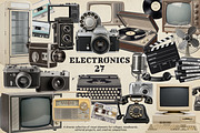 Vintage Collage Creator 400+ Assets, an Object Graphic by DreamoraArt (Thumbnail 14 of 18)