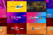 Youtube Channel Banners Set 10, a Social Media Template by PremadePixels.com (Thumbnail 2 of 2)