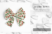 Textile Bows Mockups, a Household Mockup by mock-ups (Thumbnail 1 of 15)
